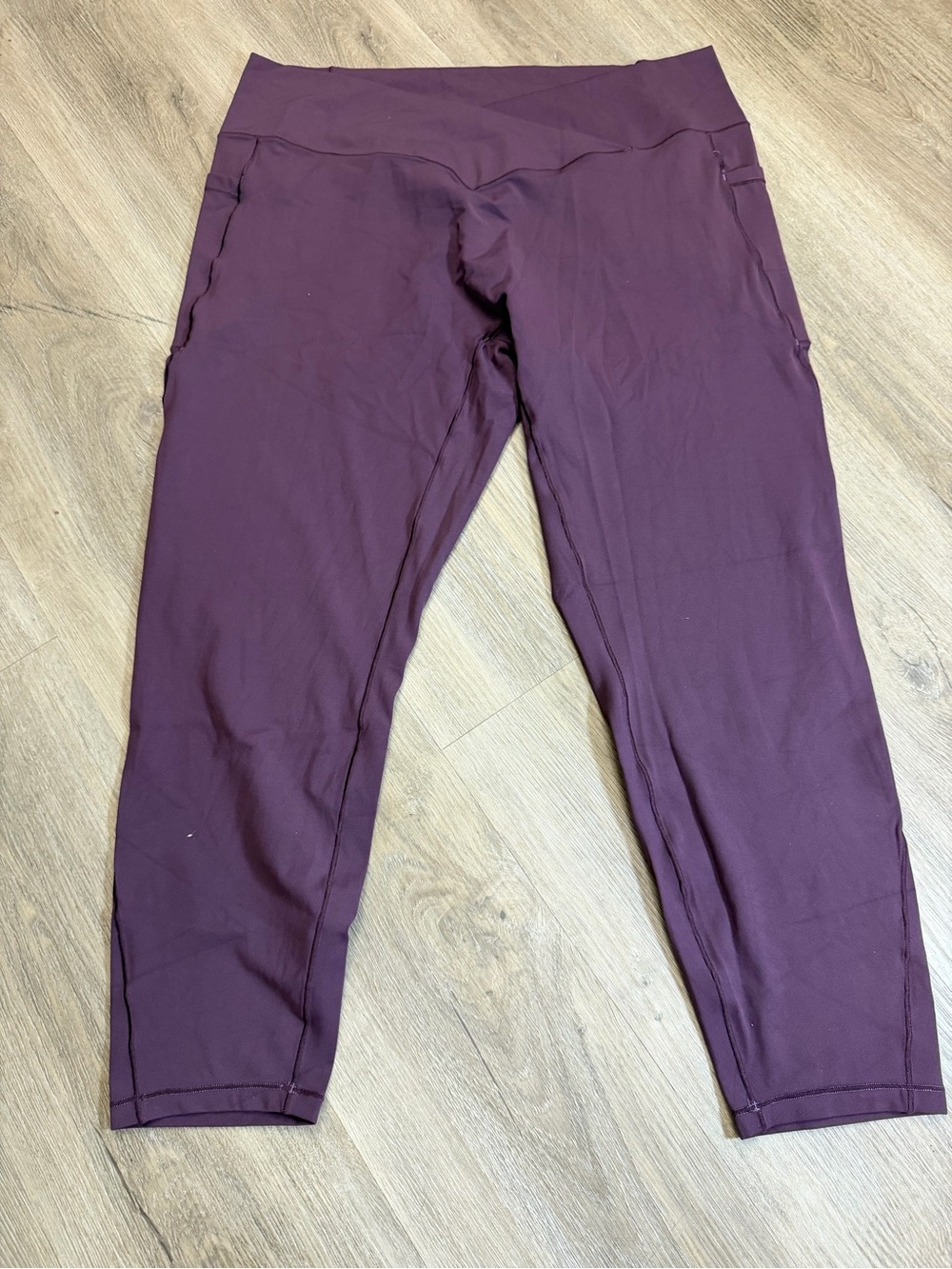 Halara High Waisted Pocket Leggings Women’s 3X Purple 219